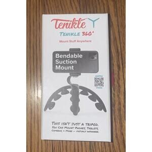 TEAL Tenikle 360 - Flexible Tripod, Bendable Suction Cup, Camera & Phone